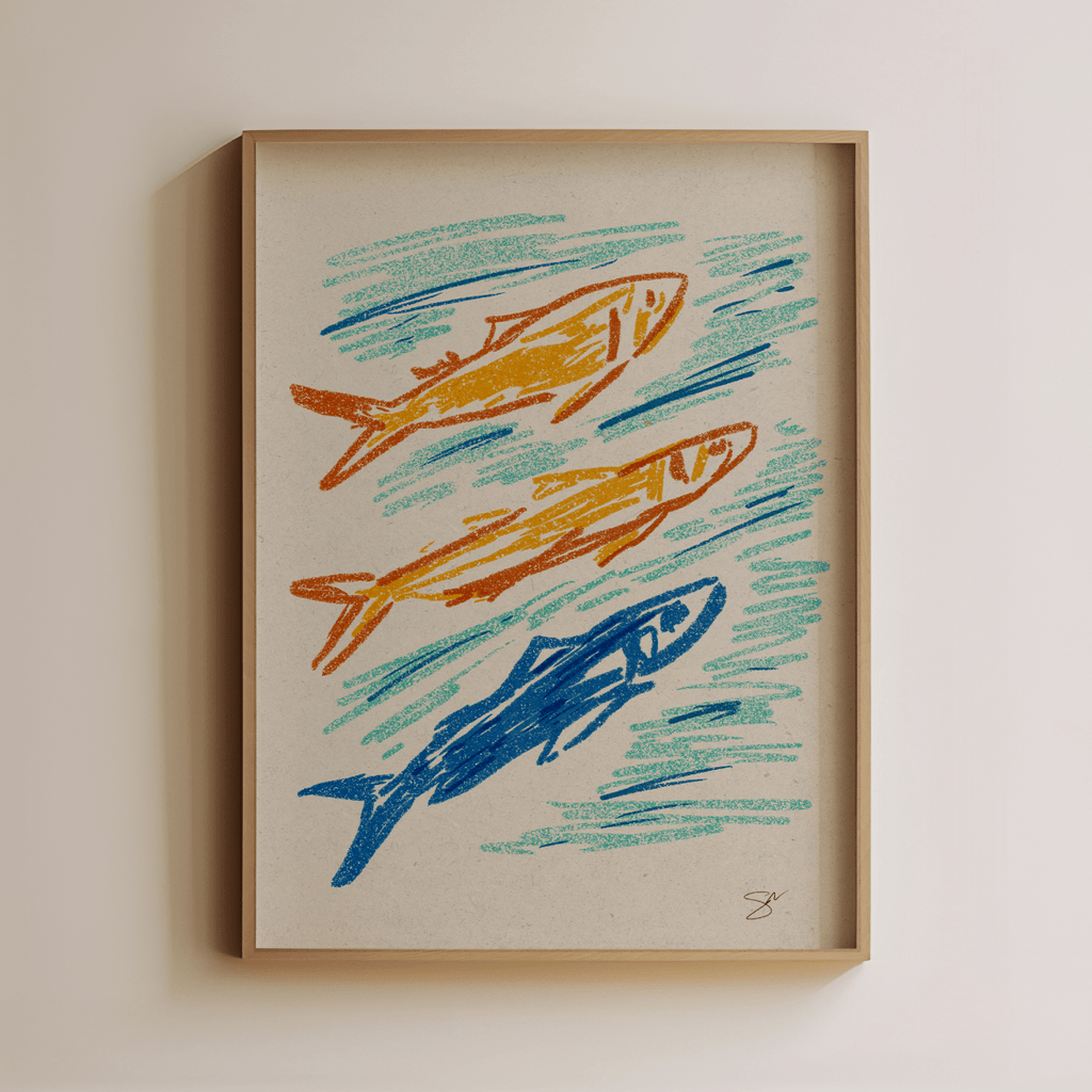 Fish Sardines by Seb Moran - Liza Pruitt