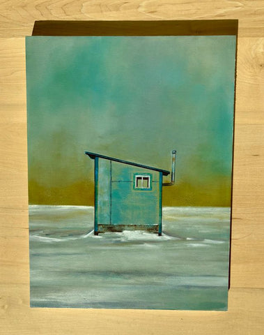 Fish Tales II | 16” h x 12" w - Liza Pruitt