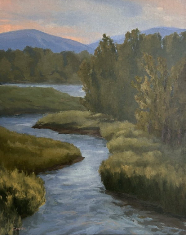 Flow Down Like Rivers | 30" h x 20" w - Liza Pruitt
