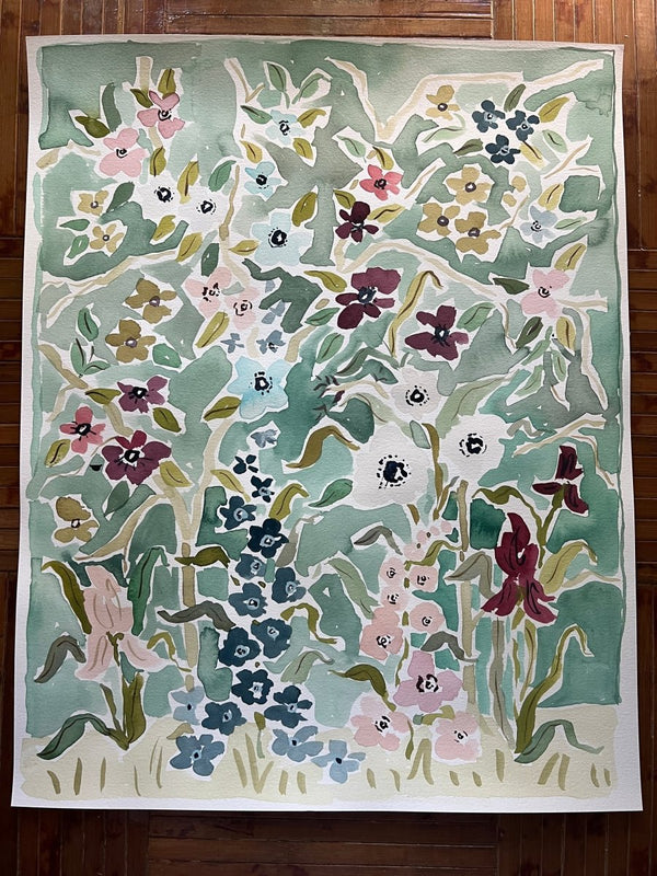 Flower Jewels No. 1, Original 16x20 - Liza Pruitt