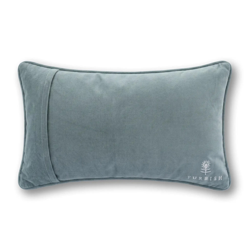 Fly Coach Needlepoint Pillow - Liza Pruitt