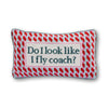 Fly Coach Needlepoint Pillow - Liza Pruitt