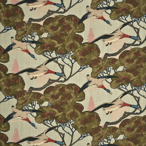 Flying Ducks Bed Footer - Liza Pruitt