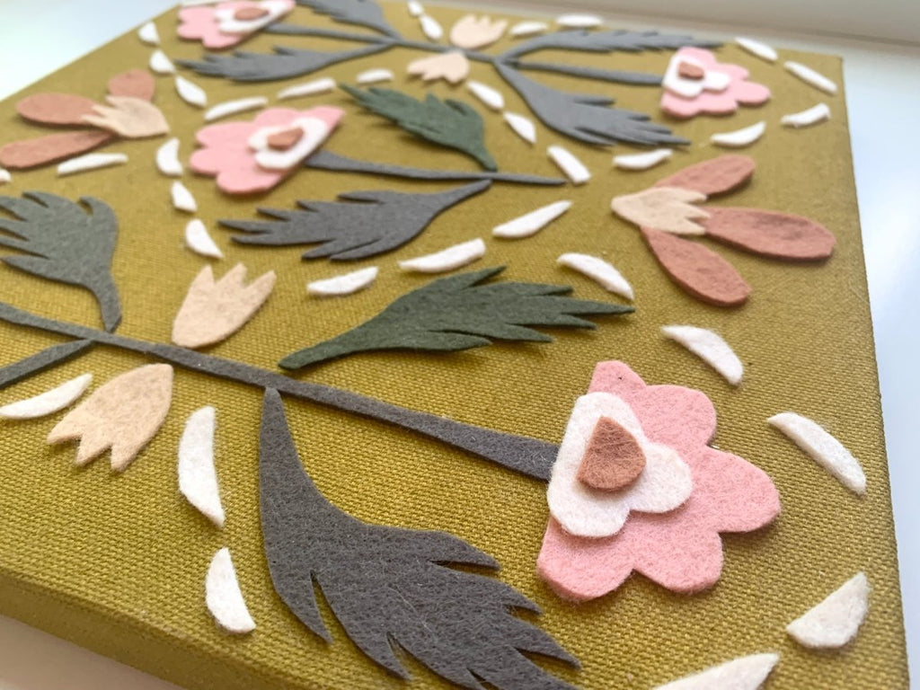 Folk Garden | 10" h x 10" w - Liza Pruitt