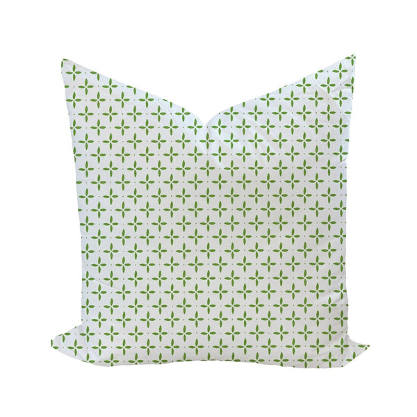 Folly Star Pillow Cover in Moss - Liza Pruitt