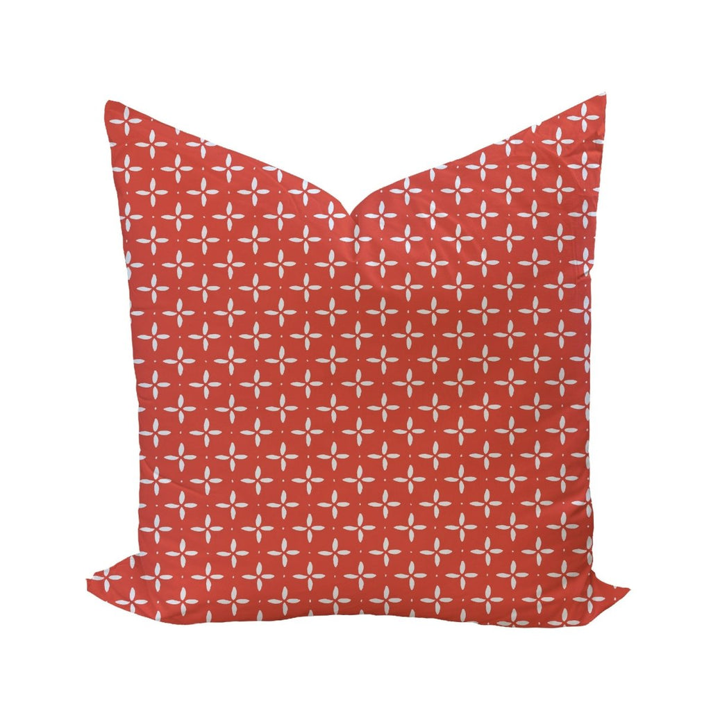 Folly Star Reverse Pillow Cover in Ferrari - Liza Pruitt