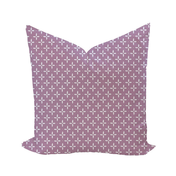 Folly Star Reverse Pillow Cover in Orchid - Liza Pruitt