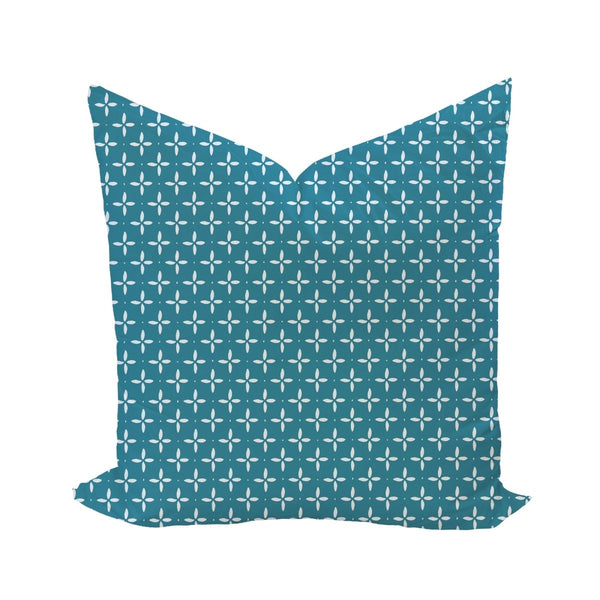 Folly Star Reverse Pillow Cover in Storm - Liza Pruitt