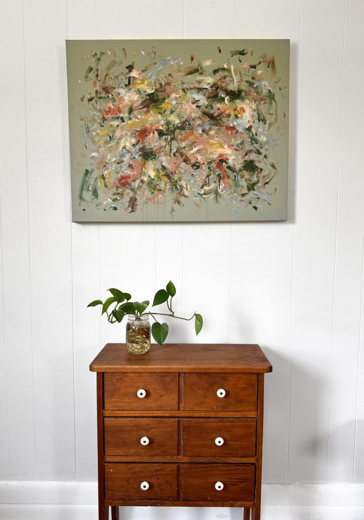 For the Love of Monet | 24" h x 30" w - Liza Pruitt