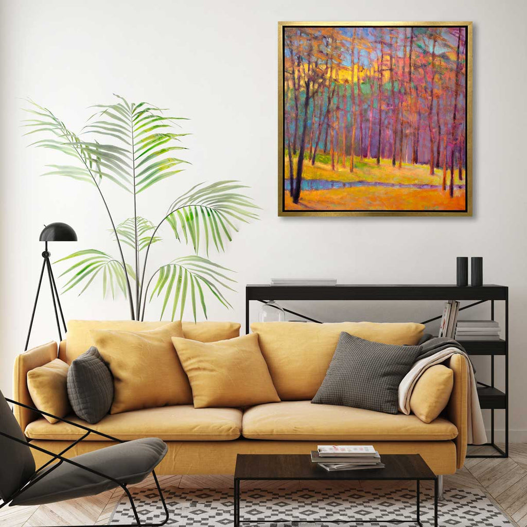 Forest Colors Arrayed - Open Edition Canvas Print - Liza Pruitt