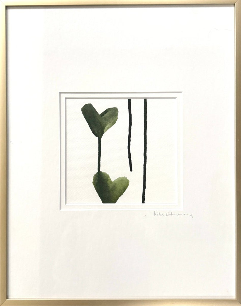 Forest Hearts VIII | 14" h x 11" w | Framed - Liza Pruitt