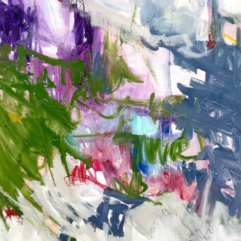 Forward Thinking | 35" h x 30" w - Liza Pruitt