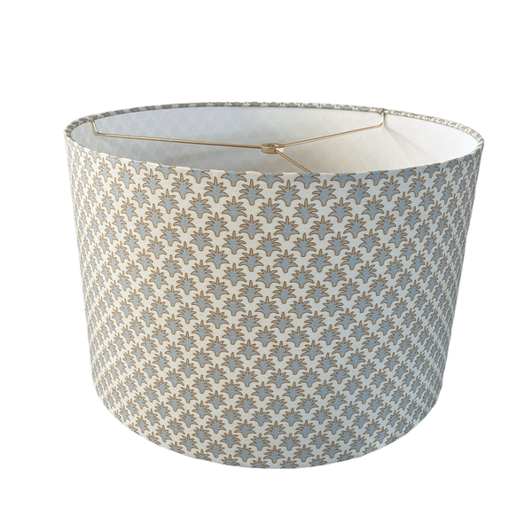 French Blue Lampshade in Whitney - Liza Pruitt