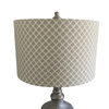 French Blue Lampshade in Whitney - Liza Pruitt