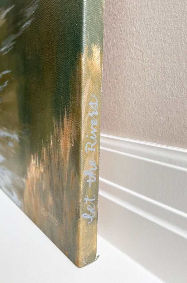 From The River To The Ends | 30" h x 20" w - Liza Pruitt