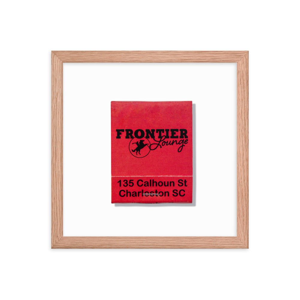 Frontier Lounge Framed Print - Liza Pruitt