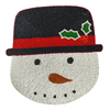Frosty Snowman Placemat, Christmas Placemat, Snowman Placemat - Liza Pruitt