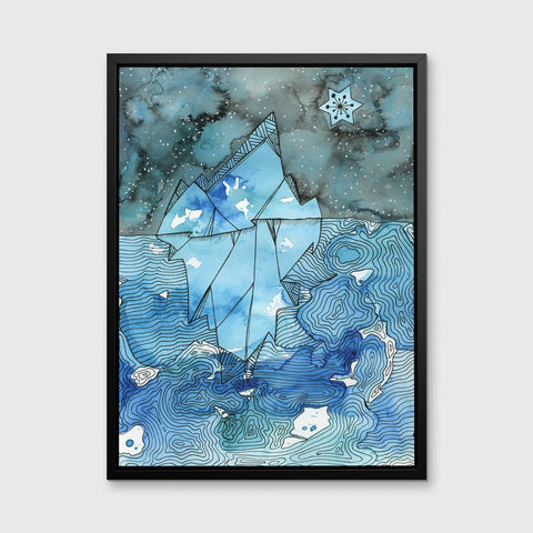 Frozen - Open Edition Canvas Print - Liza Pruitt