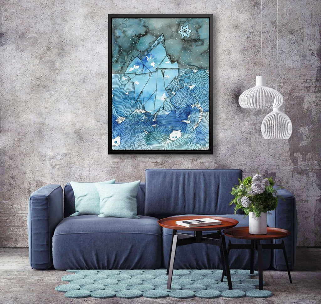 Frozen - Open Edition Canvas Print - Liza Pruitt