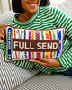 Full Send Needlepoint Pillow - Liza Pruitt