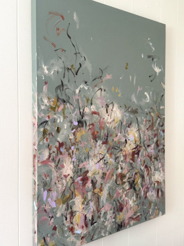 Garden Full of Blooms and Thorns | 40" h x 30" w - Liza Pruitt