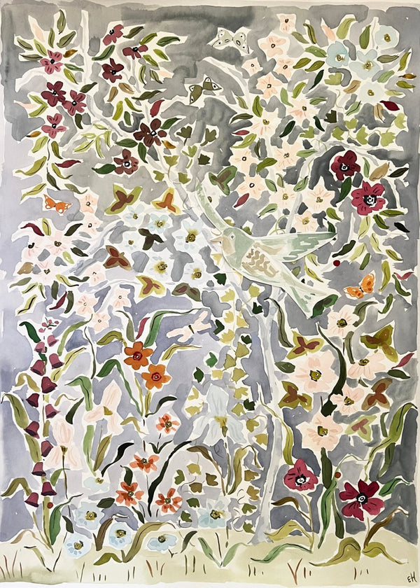 Garden Gala No. 1, Original 22x30 - Liza Pruitt