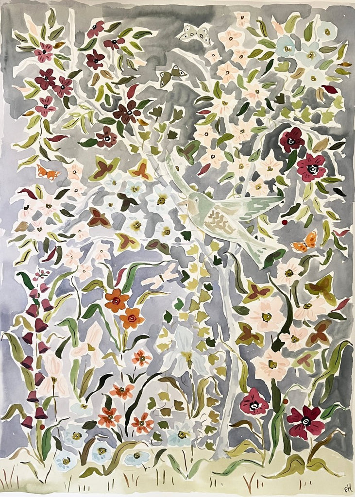 Garden Gala No. 1, Original 22x30 - Liza Pruitt