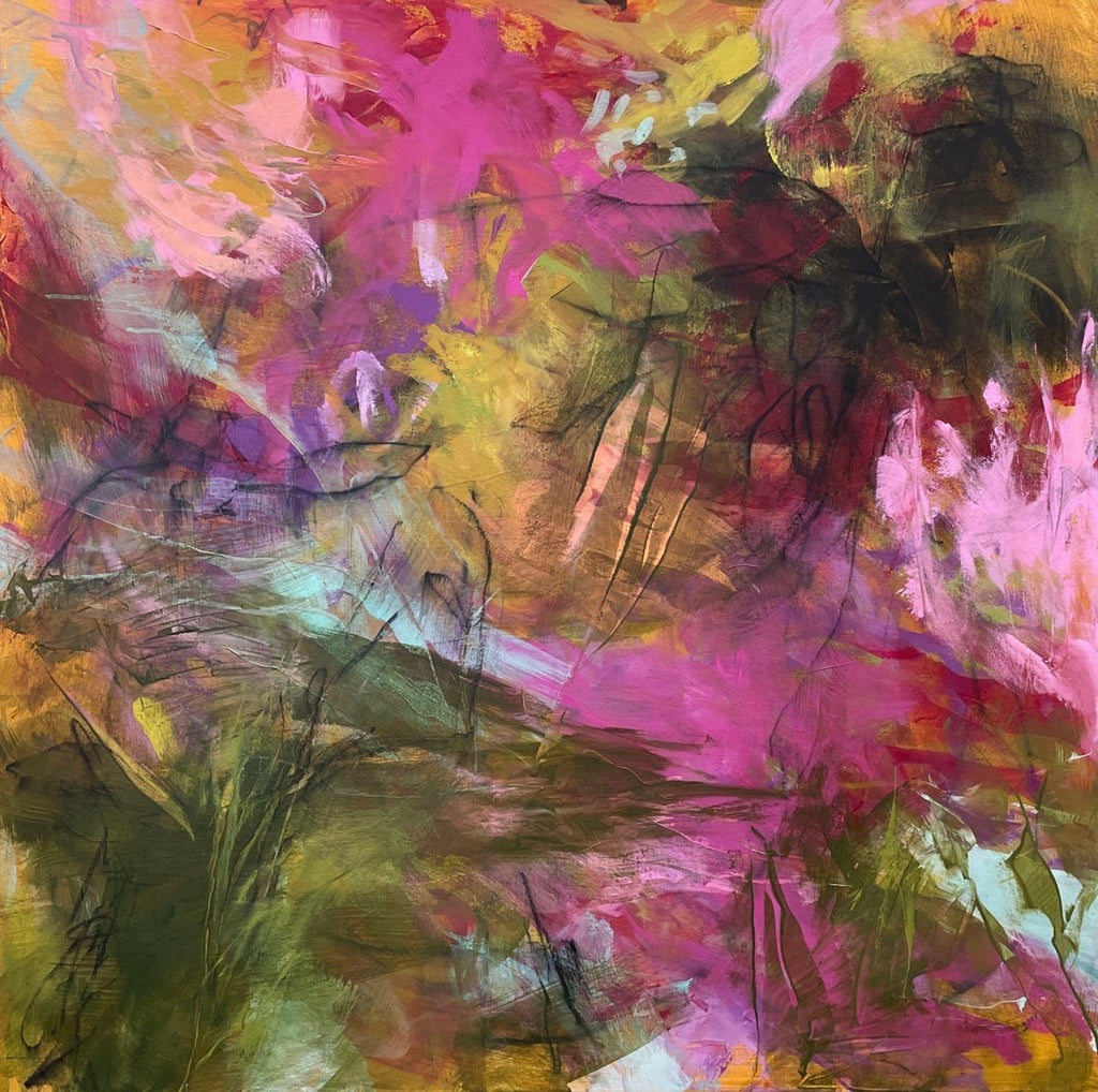 Garden of Untold Stories | 36" h x 36" w - Liza Pruitt