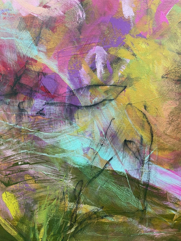 Garden of Untold Stories | 36" h x 36" w - Liza Pruitt