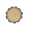 Garden Party Pinwheel Raffia Placemat, Set of 2, 4 and 6 - Liza Pruitt