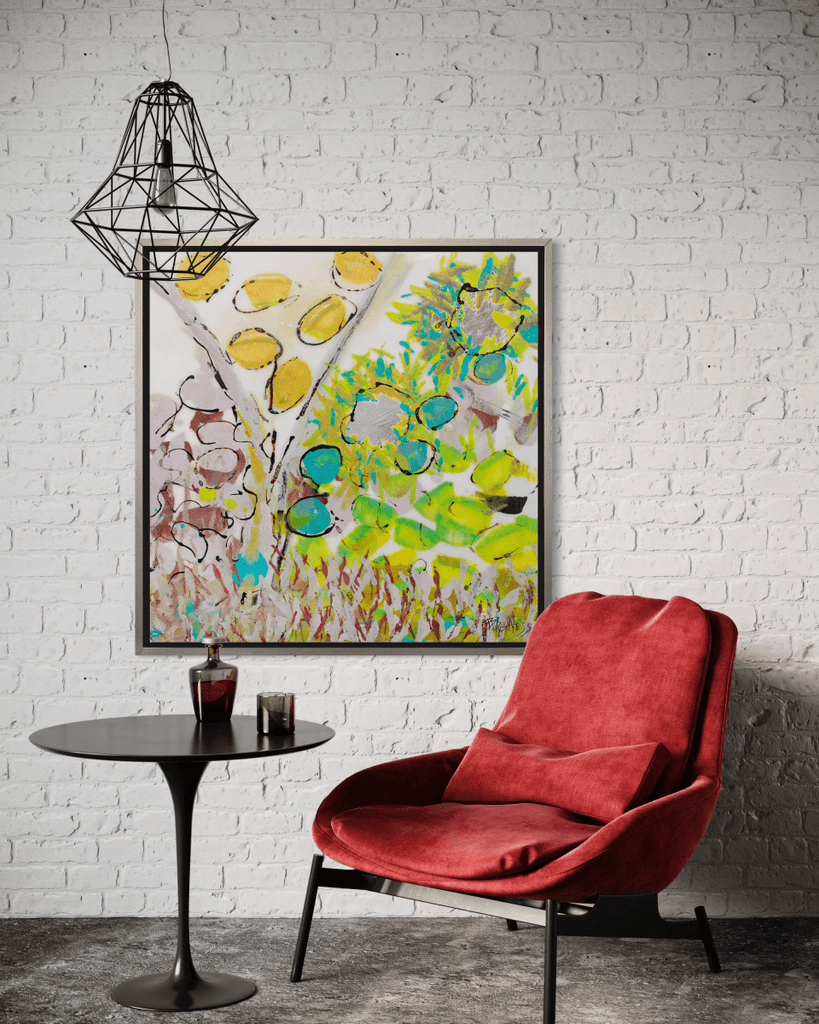 Garden Walk - Open Edition Canvas Print - Liza Pruitt