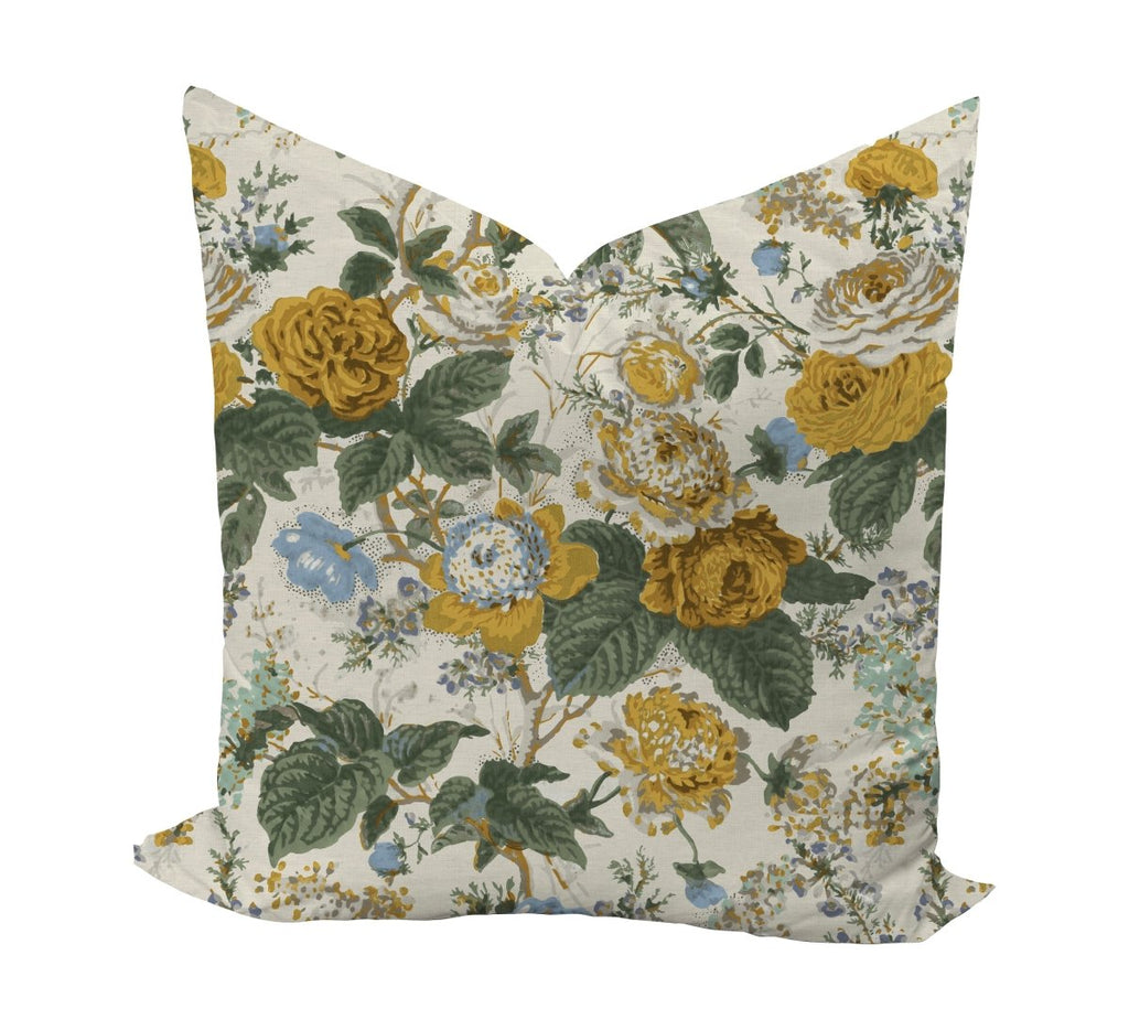 Georgia Pillow Cover in Gold - Liza Pruitt