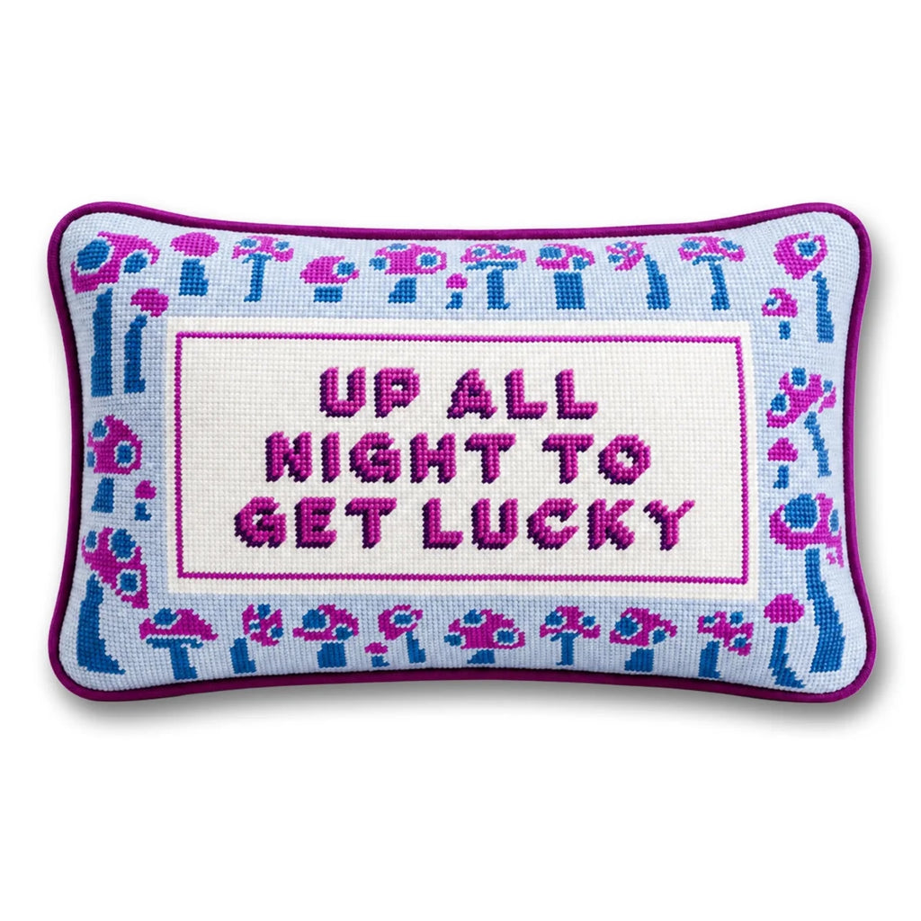Get Lucky Needlepoint Pillow - Liza Pruitt