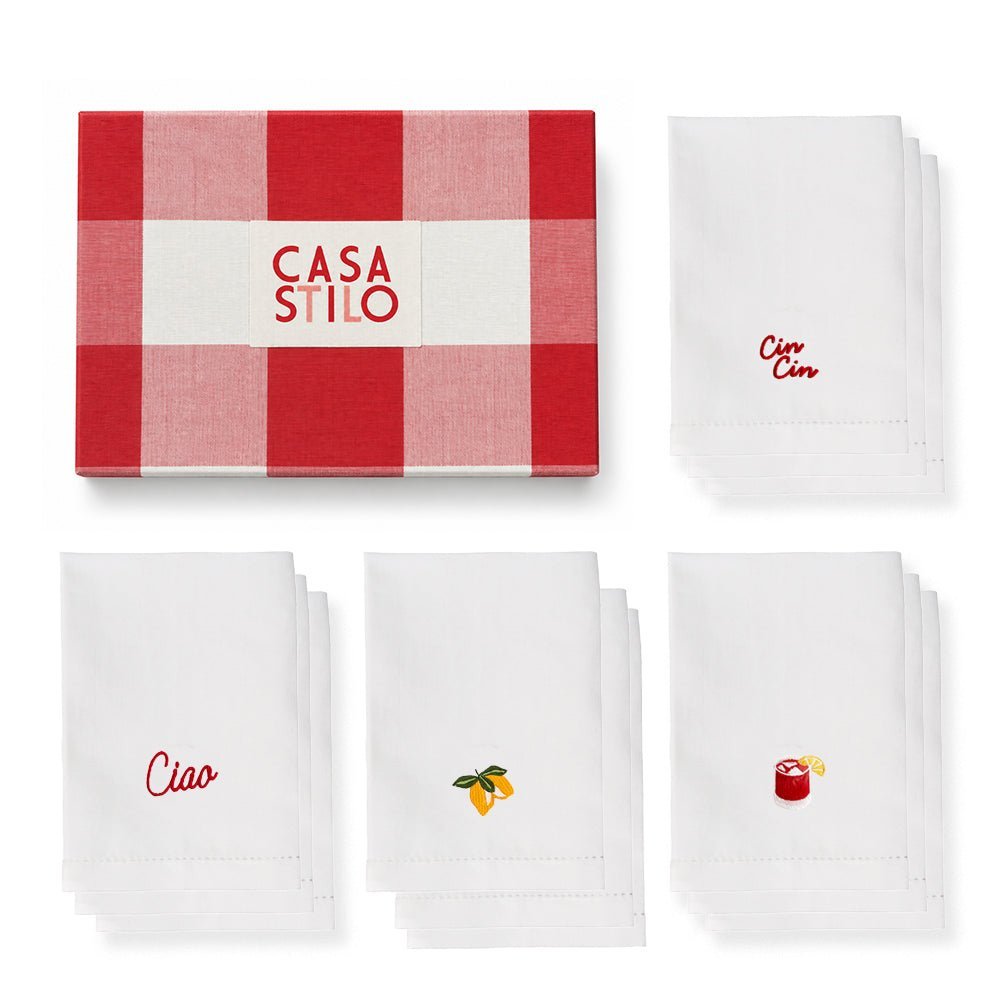 Giardino Gift Box | The Twelve Napkin Set - Liza Pruitt