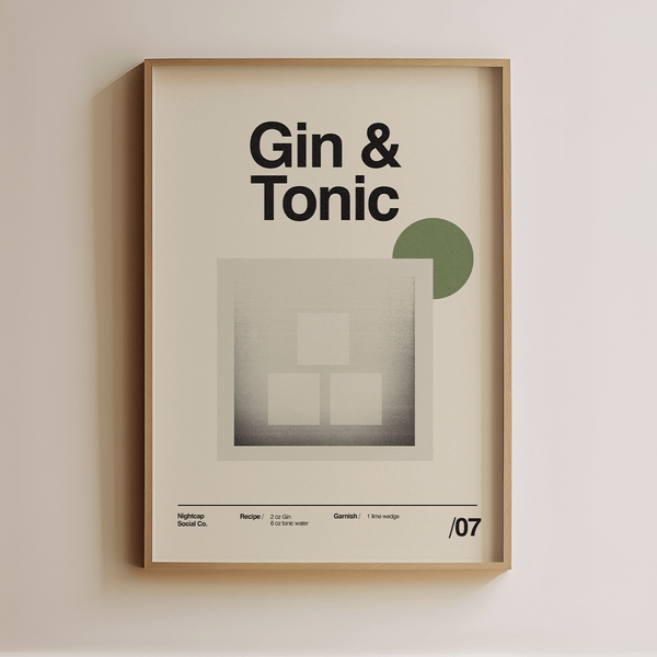 Gin and Tonic - Cocktail - Liza Pruitt