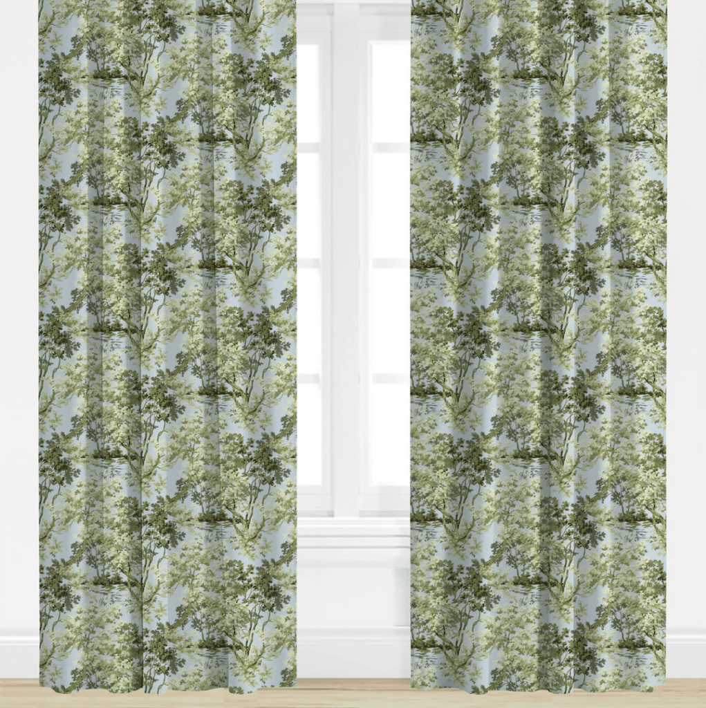 Ginger in Sanctuary & Eloise Drapery Panel - Liza Pruitt