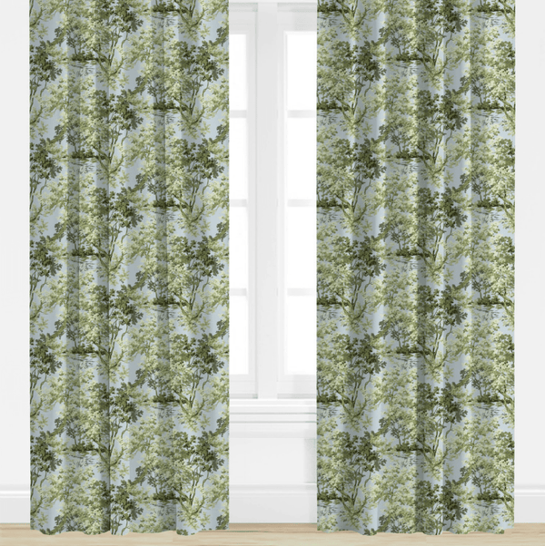 Ginger in Sanctuary & Eloise Drapery Panel - Liza Pruitt