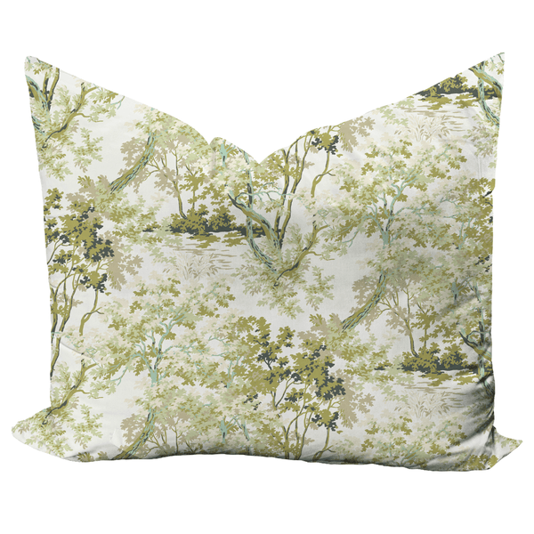 Ginger Pillow Cover in Celadon - Liza Pruitt