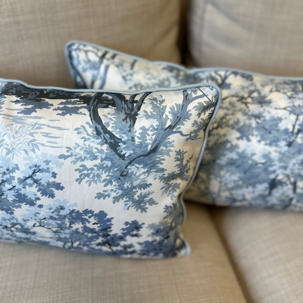 Ginger Pillow Cover in Slate - Liza Pruitt