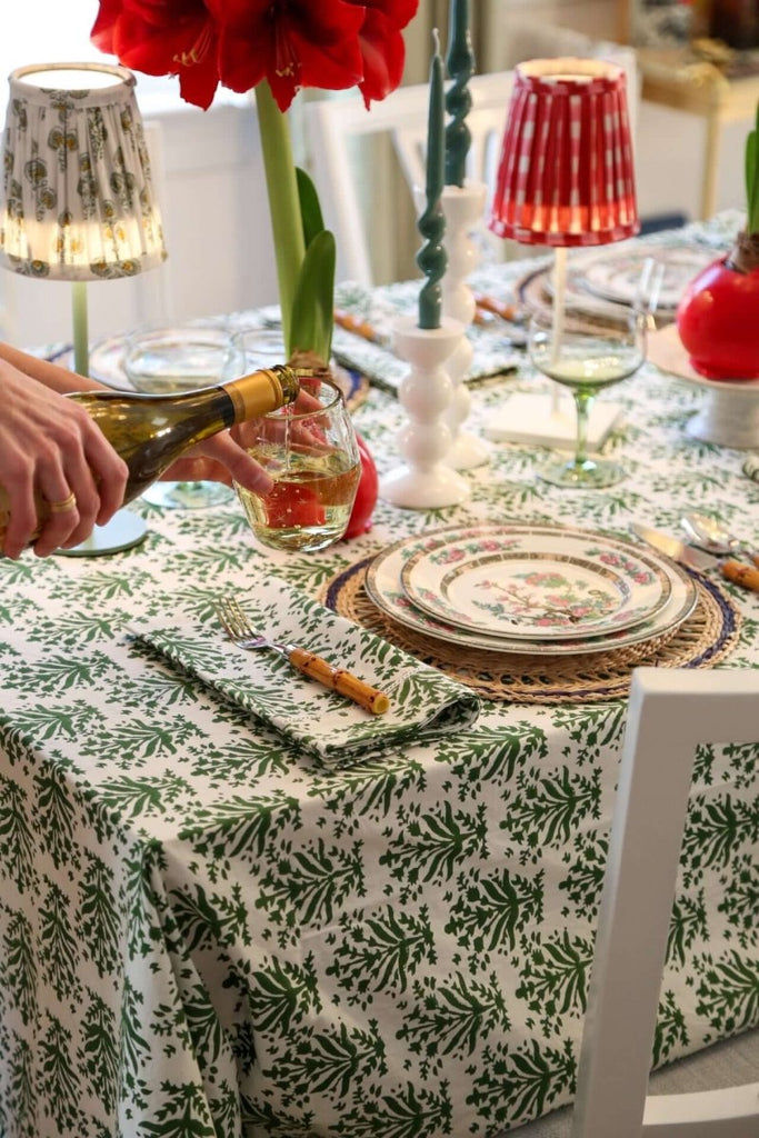 Gingham Shade for Cordless Lamps - Liza Pruitt