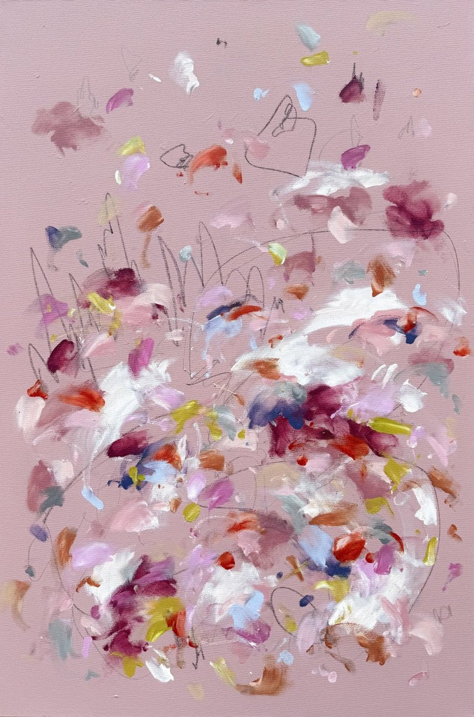 Girls Trip | 36" h x 24" w - Liza Pruitt