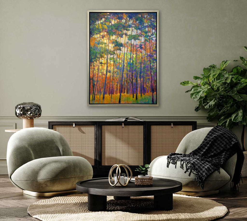 Glittering Forest - Limited Edition Canvas Print - Liza Pruitt