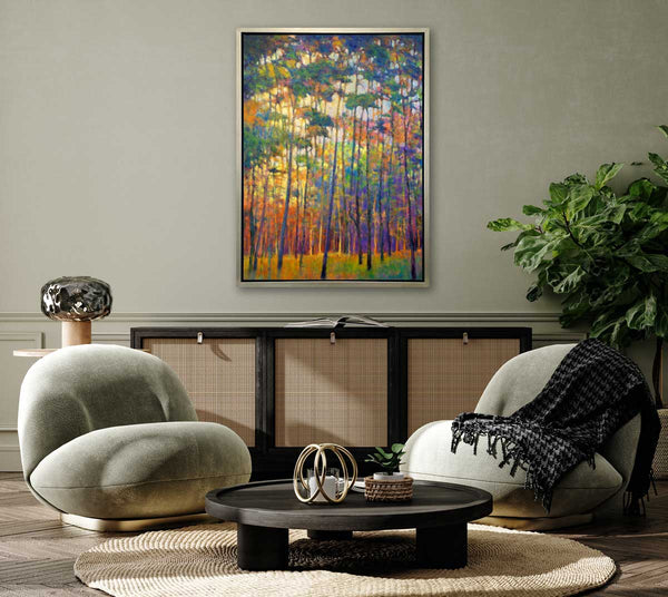 Glittering Forest - Limited Edition Canvas Print - Liza Pruitt