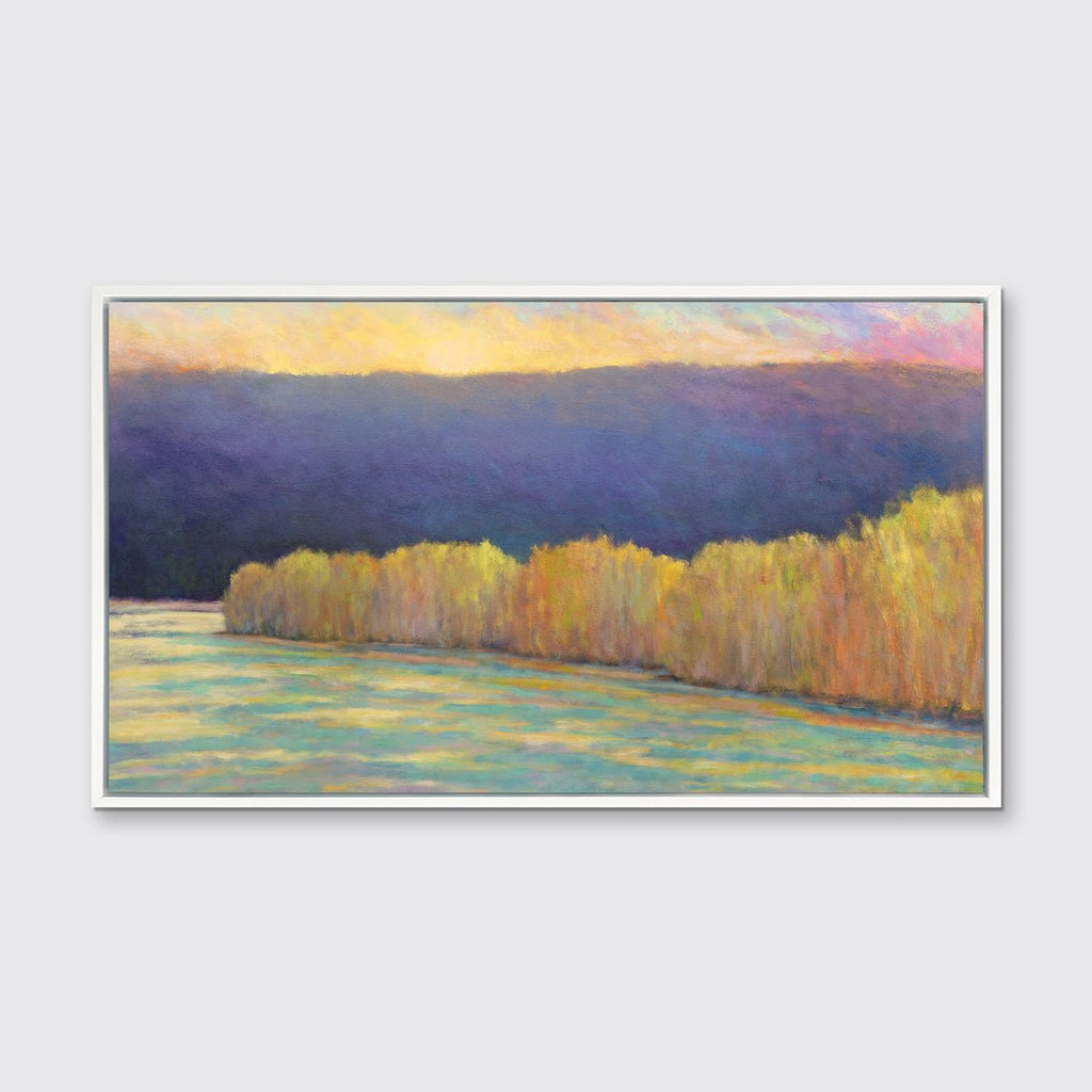 Gold at the River - Limited Edition Canvas Print - Liza Pruitt