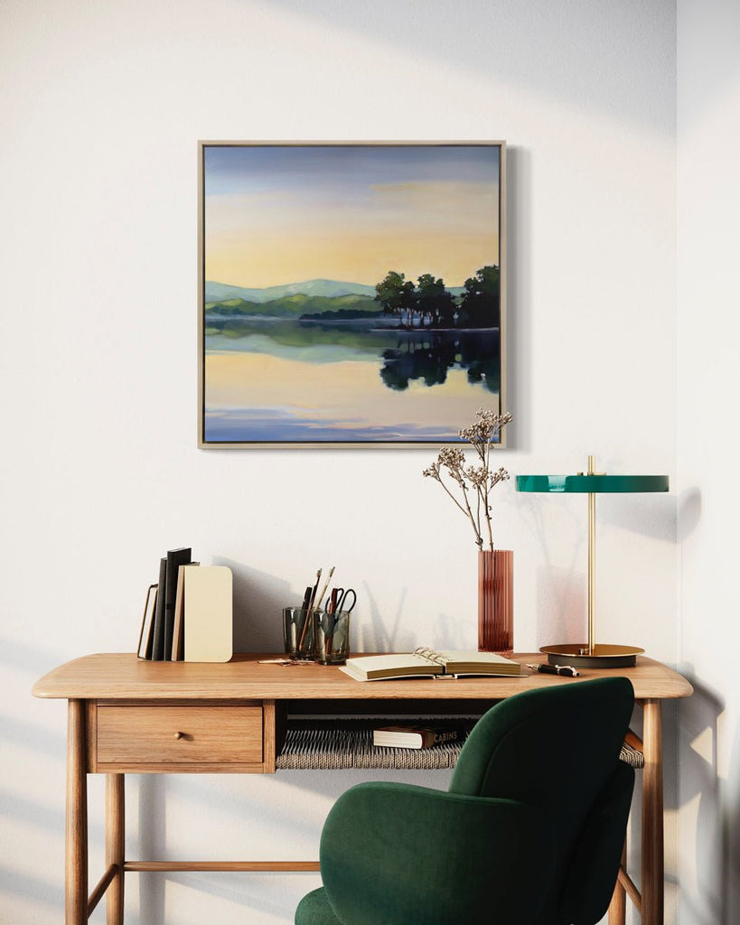 Gold Lake - Open Edition Canvas Print - Liza Pruitt