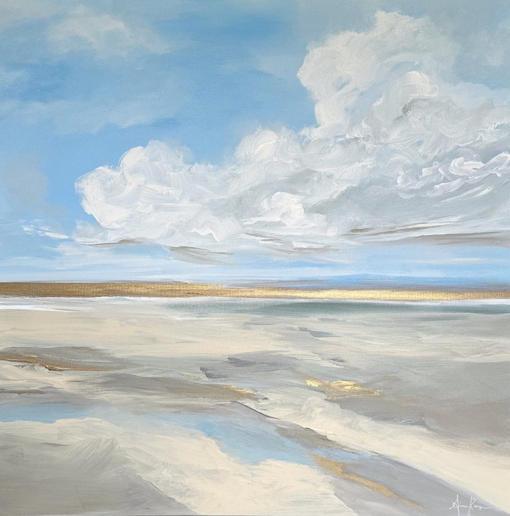 Golden Drift | 36" h x 36" w - Liza Pruitt