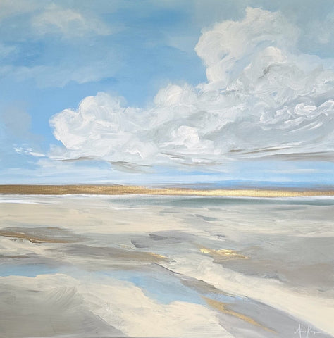 Golden Drift | 36" h x 36" w - Liza Pruitt