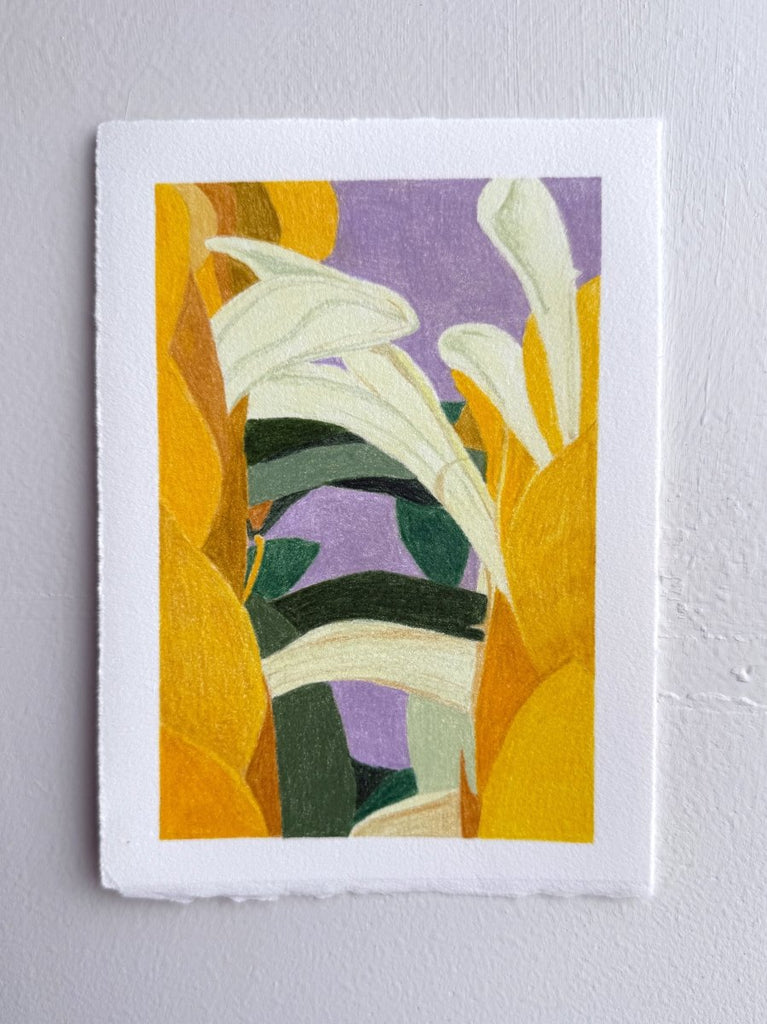 Golden Gates | 7" h x 5” w | Unframed - Liza Pruitt