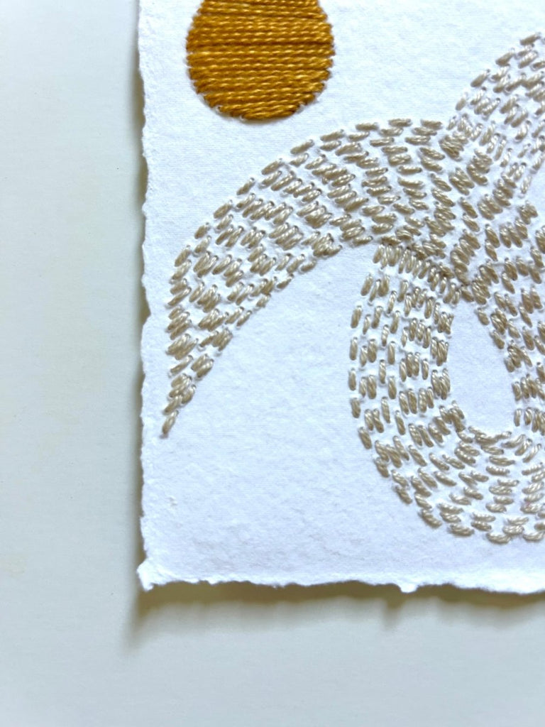 Golden Moon I | 5.25" h x 7.25" w - Liza Pruitt