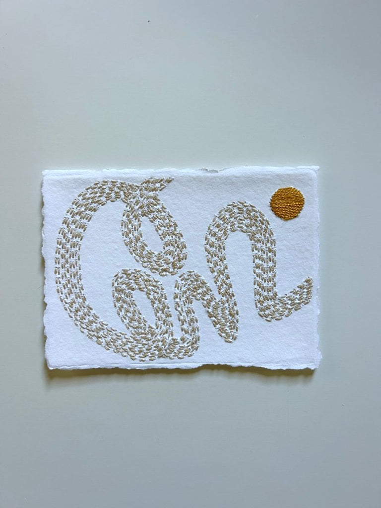 Golden Moon II | 5.25" h x 7.25" w - Liza Pruitt